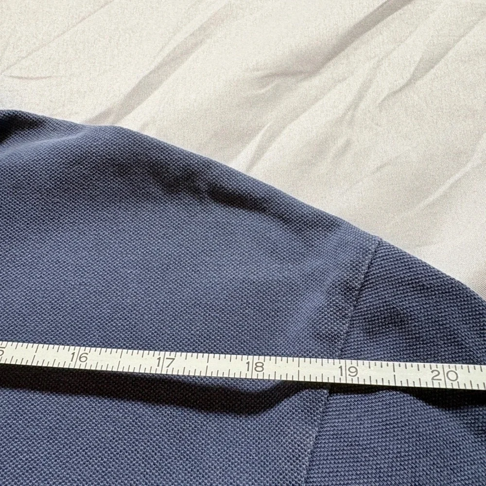 Polo Ralph Lauren Polo Shirt Mens XXL Blue Short Sleeve Cotton Pique Classic Fit
